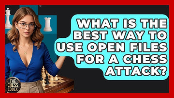 What Is The Best Way To Use Open Files For A Chess Attack? - The Chess Codex