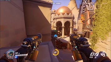 Overwatch - Cool Tracer Spots on Temple of Anubis