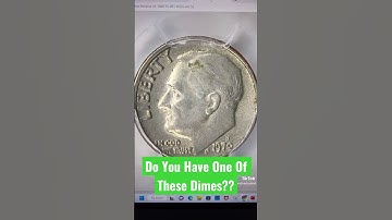 Mint Accidentally Made 1969 & 1970 Roosevelt Dimes With A Different Reverse!! #Shorts