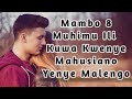 Mambo 8 Muhimu Yakuzingatia Ili Ufikie Malengo Ya Ndoa | Kuoa ama Kuolewa Na Mtu Sahihi