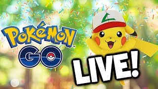 MOLTRES TOMORROW!!! - POKEMON GO LATE NIGHT STREAM! (Finally Home!)
