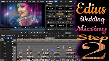 editing step 2 ! edius wedding part 2 ! edius full online vidhi project 2023-24! edius ! editingjp!