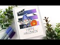 Happy Halloween Card - Stretching Your Stamps