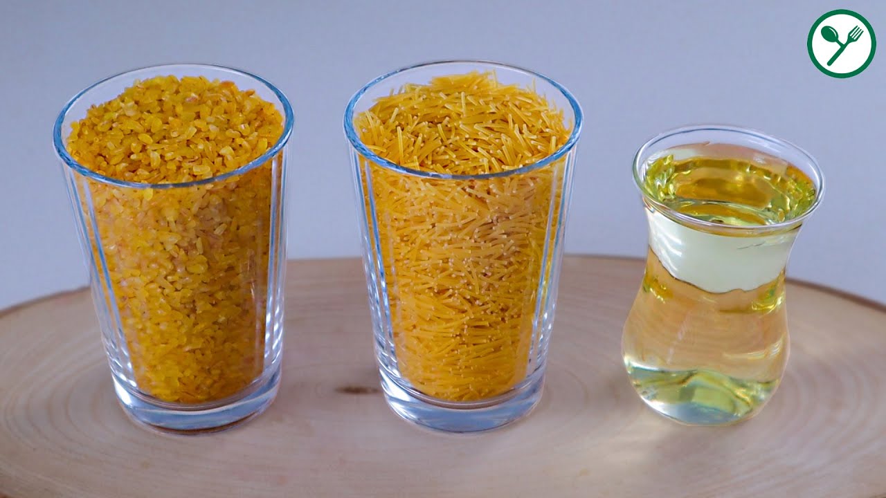 Sadece 3 Malzeme İle İnanılmaz Kolay Tel Şehriyeli Bulgur Pilavı Tarifi – Yemek Zamanı Sadece 3 Malzeme İle İnanılmaz Kolay Tel Şehriyeli Bulgur Pilavı Tarifi – Yemek Zamanı