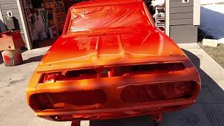 Fresh Paint! 1967 Barracuda.