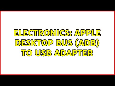 Electronics: Apple Desktop Bus (ADB) to USB Adapter (3 Solutions!!)