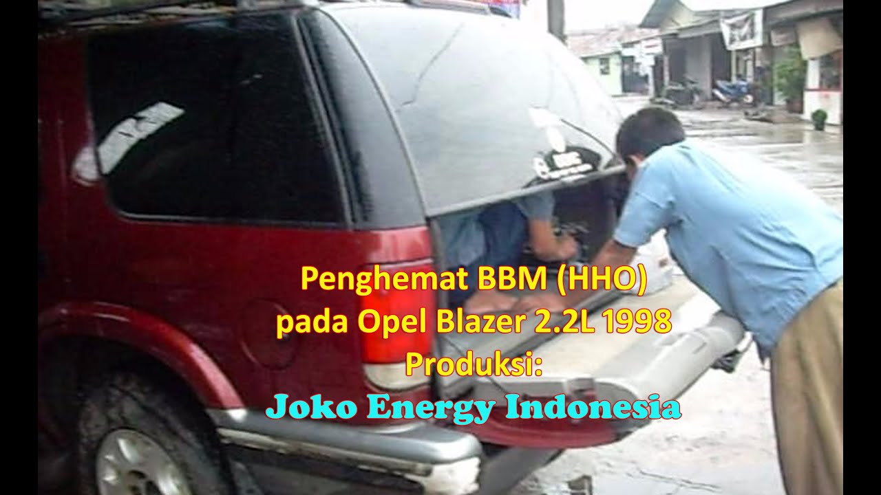 HHO Joko Energy On Chevrolet Opel Blazer 22L1998 YouTube