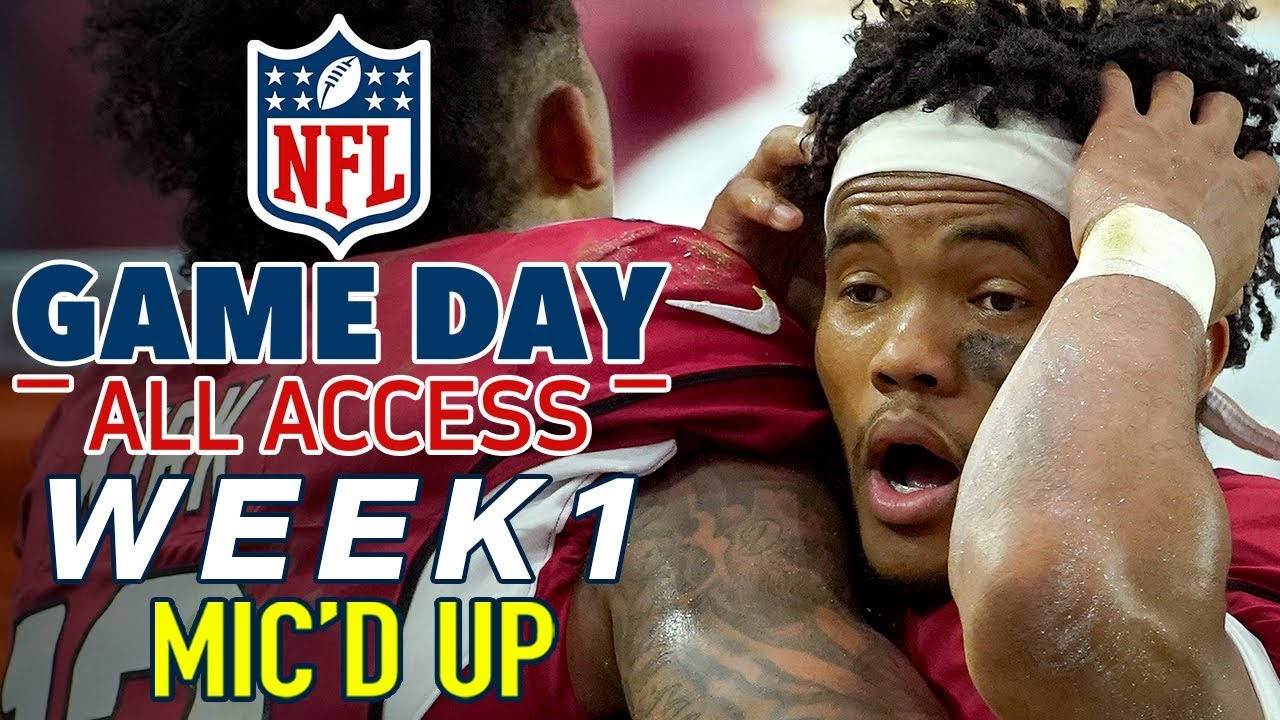 NFL Sunday Week 1 Micd Up! Game Day All Access