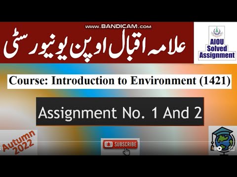 aiou 1421 assignment autumn 2022