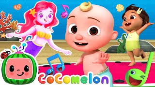 Mermaid Song! 🧜‍♀️🎶 | Sea Dance Party | Best Friends | CoComelon Nursery Rhymes & Kids Songs