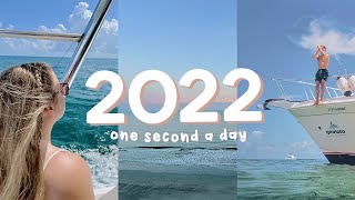 one second a day for a year | 2022