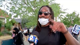 El Paso's peaceful protest turns turbulent after dark