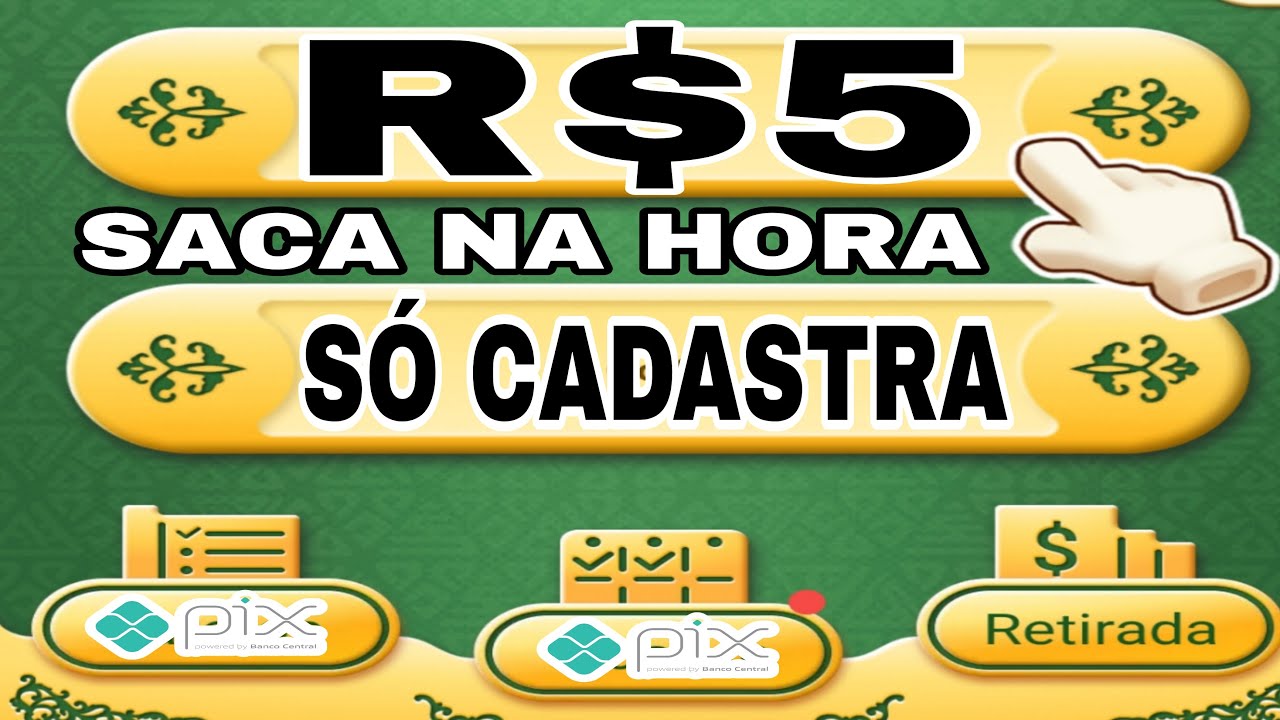 GANHAR NO CADASTRO R$5 VIA PIX! App Que Paga no CADASTRO 2022 Cadastre e Ganhe Pix