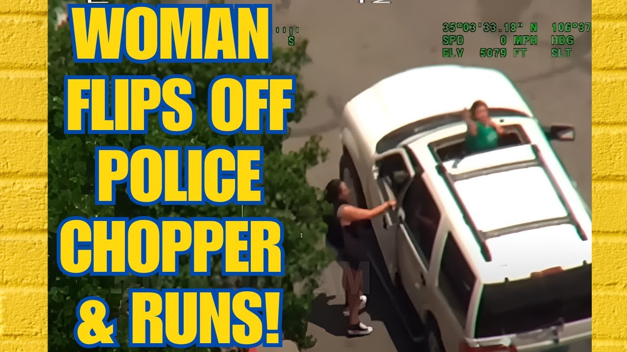 Angry Woman Leads Police On A Wild Chase In New Mexico! - YouTube