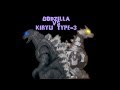 (Stopmotion) Godzilla VS Kiryu Type-3
