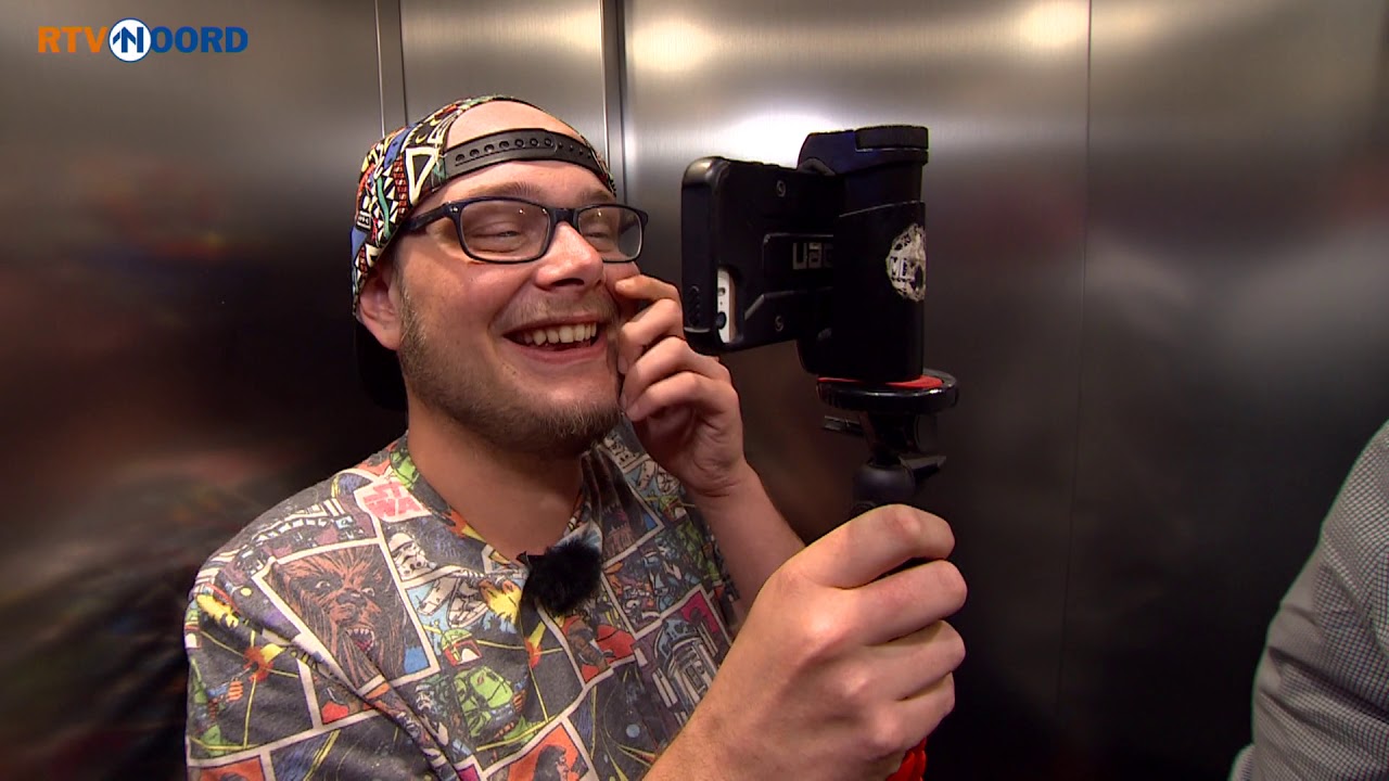 Expeditie Grunnen: vast in de lift. 'Er mag 385 kilo in, maar dat zijn we niet'