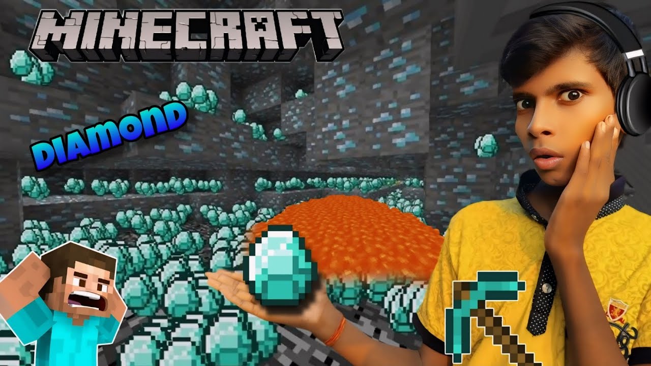 I Found Diamonds in Minecraft 😱 | Minecraft in Hindi - YouTube