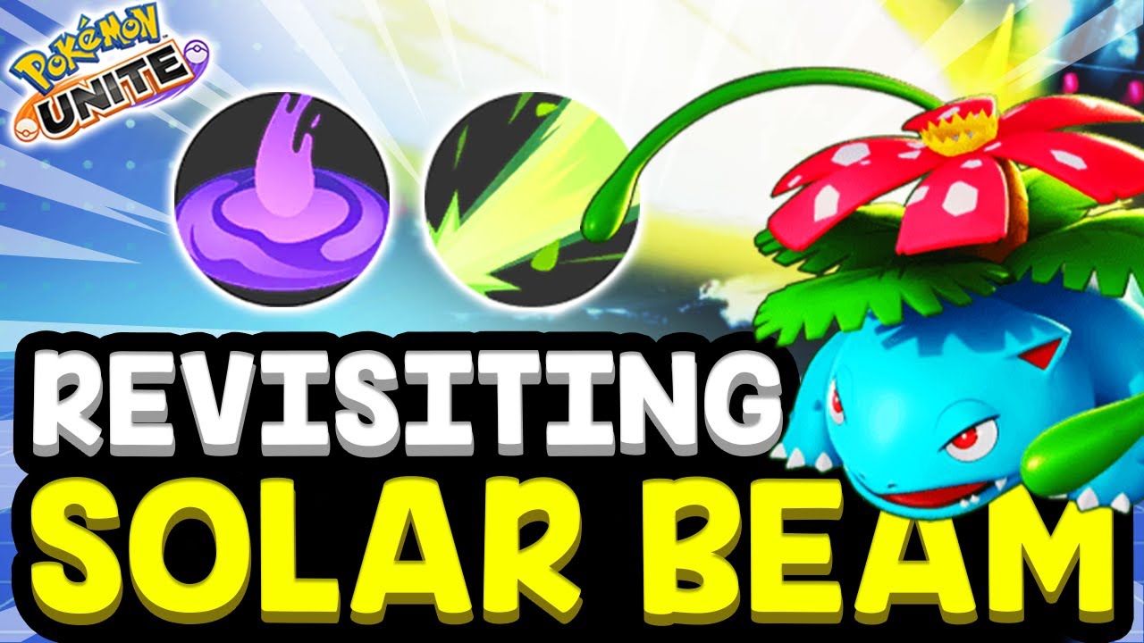 IS SOLAR BEAM ANY GOOD!? *Venusaur Off Meta Build* - Pokemon Unite Masters Rank Solo Queue Gameplay!
