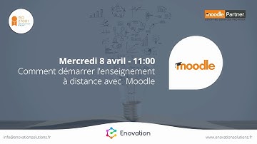 Comment démarrer l’enseignement à distance avec Moodle ?