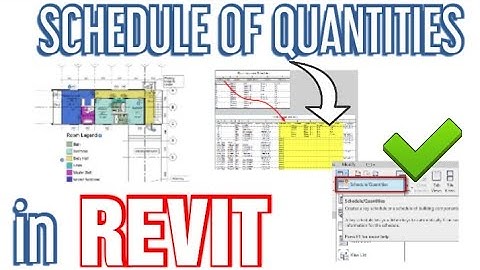 Schedule in Revit|Windows & doors schedule in Revit| Tags in Revit|