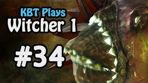 #34 - Azar Javad and the Sewer Monster | The Witcher 1 Playthrough
