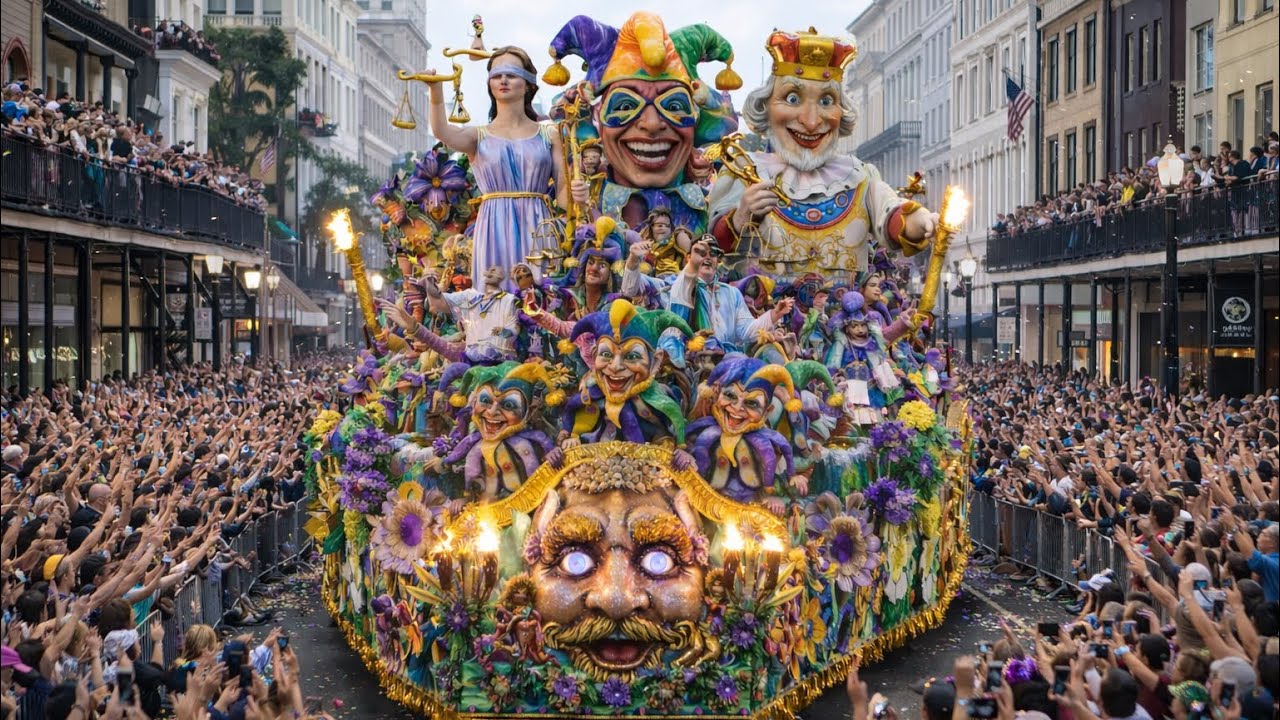 Mardi Gras 2026 New Orleans LIVE | Full Parade in 4K – Bourbon Street Carnival Experience