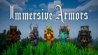 Immersive Armors Mod - Minecraft 1.20.1 (Mod Showcase)