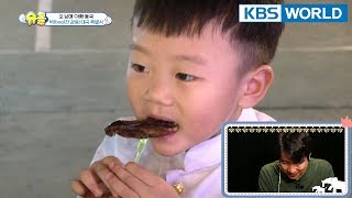 Will Sian eat an insect?!  [The Return of Superman/2018.04.01]