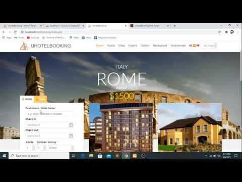 Online Hotel Reservation System with source codes |PHP MySQL| download codes| +254716144024