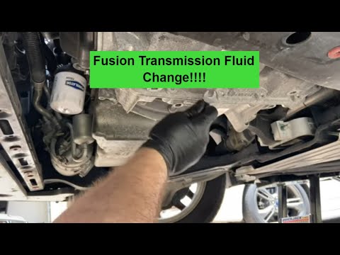 2014 Ford Fusion  6F35 Transmission Fluid Change