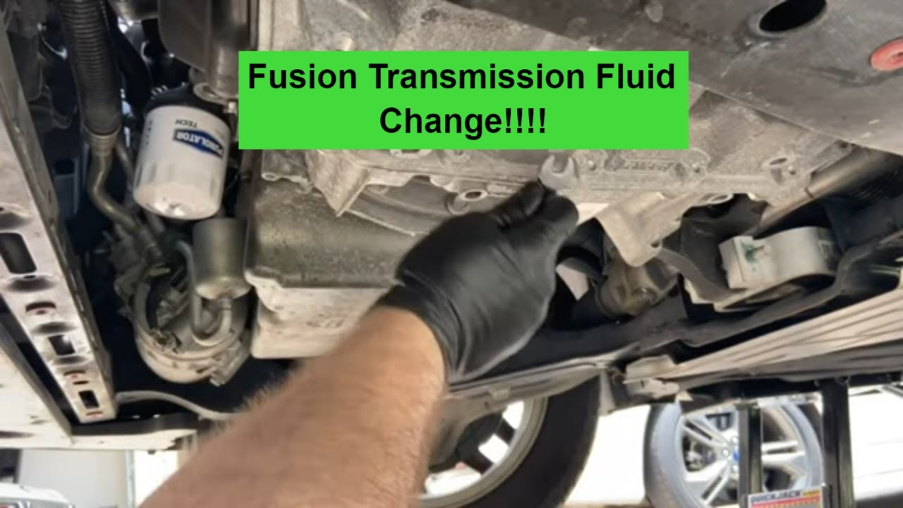 2019 Ford Fusion Transmission Fluid Check