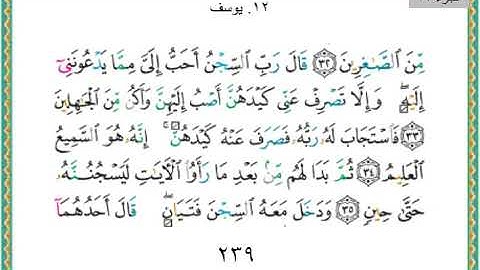 سورة يوسف 12 سعد الغامدي