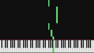 Emmanuel Chabrier - Sommation irrespectueuse | Piano Visu [OLD VERSION - See Description for Update]