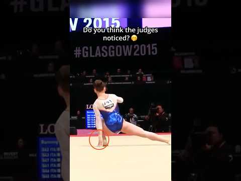 We'll see what kind of mood the judges were in today😭💀 #gymnastics #fail #save #sports #dance