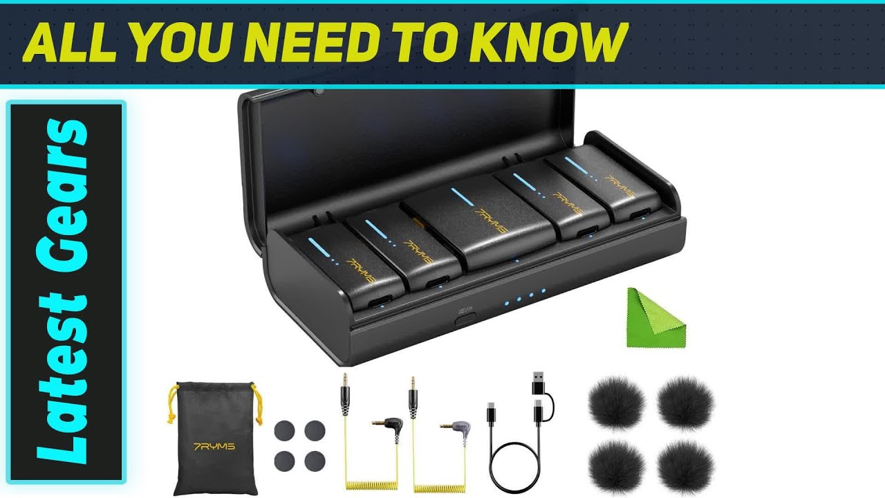 7RYMS iRay DW40: The Ultimate 4-Person Wireless Mic for Creators?