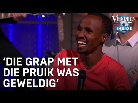 Marathonwinnaar is diehard VI-fan: 'Die grap met die pruik was geweldig' | VERONICA INSIDE