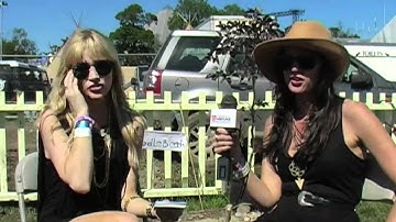 The Pierces Interview at Glastonbury 2011 with Virtual Festivals