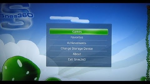 How To Install A Super Nintendo Emulator for RGH/JTAG