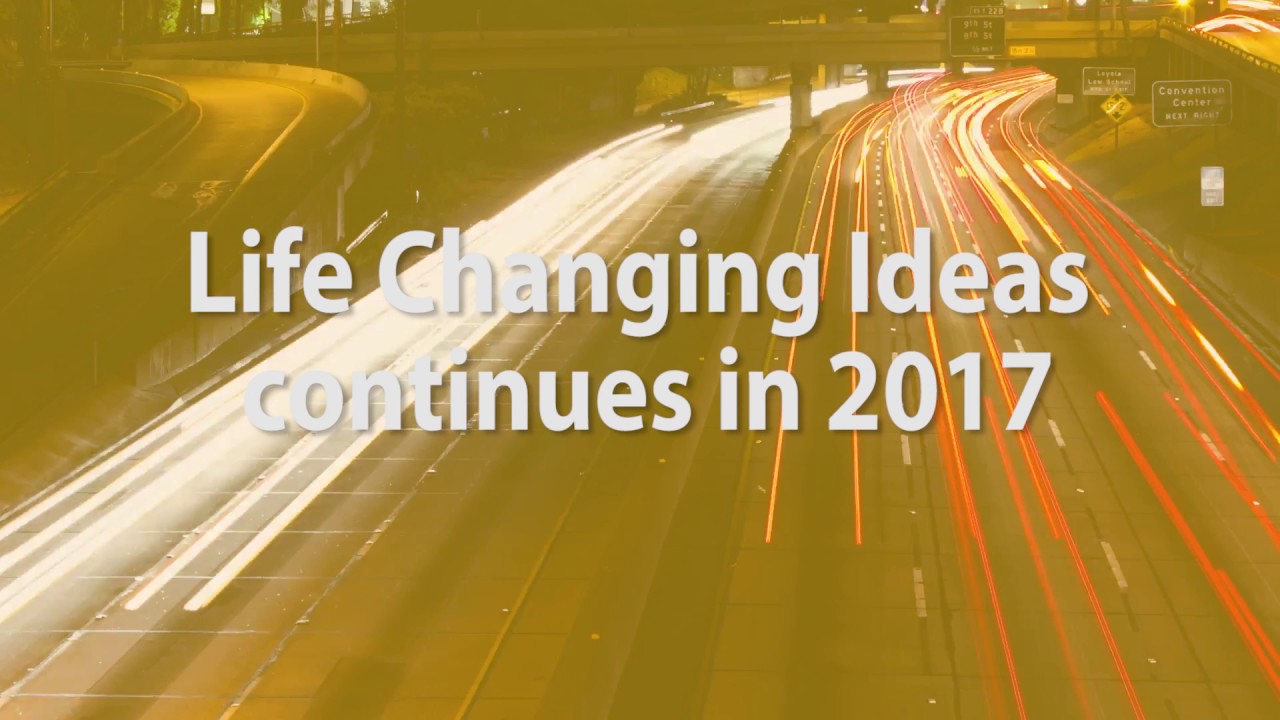 Life Changing Ideas | Gareth Jones & Upcoming Talks | 2016-2017