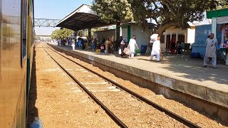 Stan Railways42Dn Karakoram Express Reaching & Departing Landhi Junction