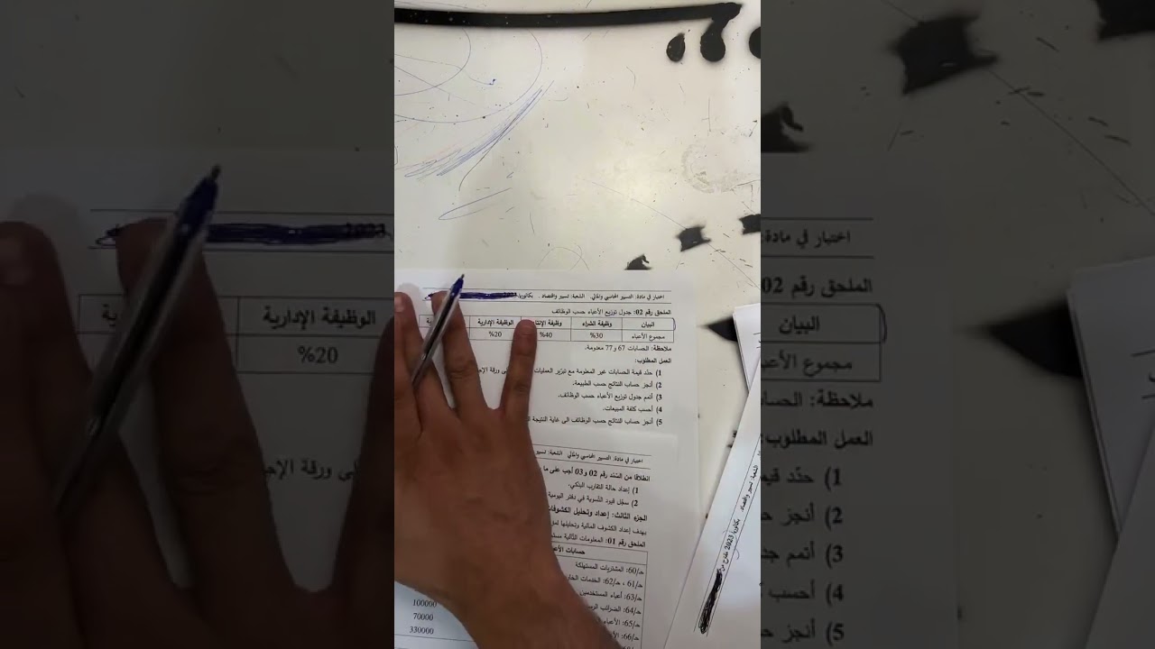 مراجعة لاختبار المحاسبة ليلة الباك 🔥✅