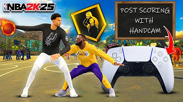 NBA2K25 POST SCORING TUTORIAL *w/Handcam*