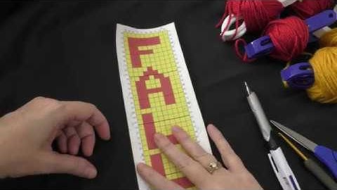 C2C Fall Graph-along Square #3 Part 1 (Right-handed)