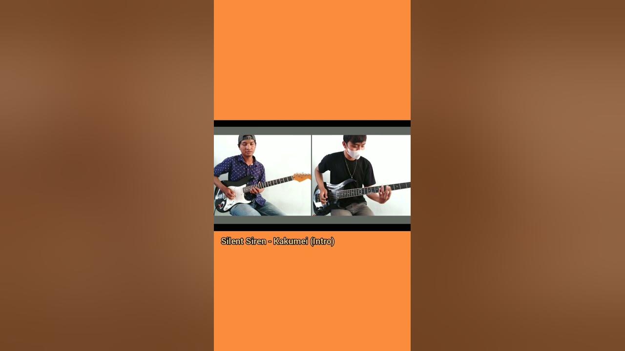 silent-siren-kakumei-intro-guitar-bass-short-cover