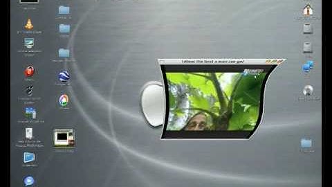 Ubuntu Gutsy Gibbon 7.10 + Compiz Fusion + mac4lin
