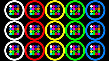 The Team 14 Color Marble Run Race ASRM in Algodoo