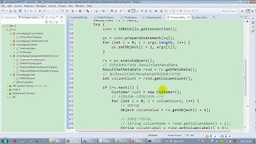 21 尚硅谷 JDBC核心技术 PreparedStatement针对不同表的通用查询操作1