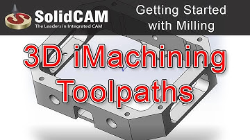 3D iMachining Toolpath