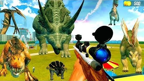 Dinosaur Hunting Games 3D 2023 - Android Gameplay #1