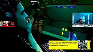 Tarik reacts to LOUD Less TROLLING Aimlabs Training